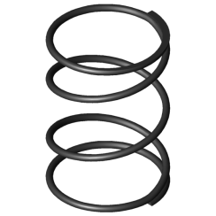 Imagen del producto - Muelles de compresión D-090W-10