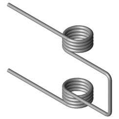 Product image - Double torsion spring DSF-250