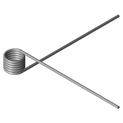 Obrázek produktu - Zkrutné pružiny T-16023L