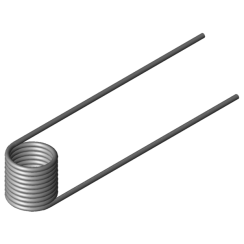 Obrázek produktu - Zkrutné pružiny T-16046L
