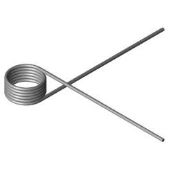 Obrázek produktu - Zkrutné pružiny T-16063L