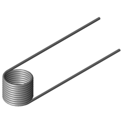 Obrázek produktu - Zkrutné pružiny T-16066L