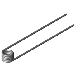 Obrázek produktu - Zkrutné pružiny T-16102L