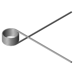 Obrázek produktu - Zkrutné pružiny T-16143L