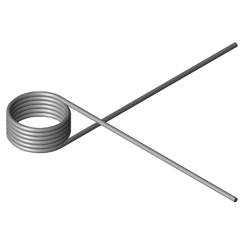 Obrázek produktu - Zkrutné pružiny T-16163L