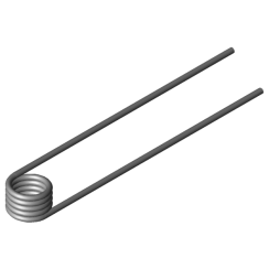 Obrázek produktu - Zkrutné pružiny T-16202L