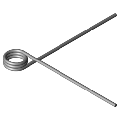 Obrázek produktu - Zkrutné pružiny T-16703L