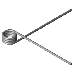 Obrázek produktu - Zkrutné pružiny T-16707L