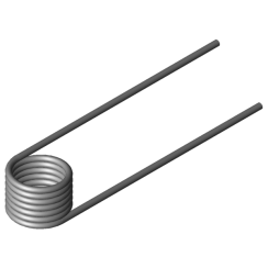 Obrázek produktu - Zkrutné pružiny T-16722L
