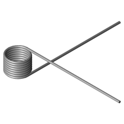 Obrázek produktu - Zkrutné pružiny T-18561L