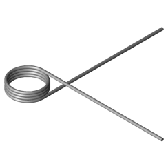 Obrázek produktu - Zkrutné pružiny T-18582L