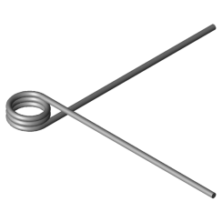 Obrázek produktu - Zkrutné pružiny T-18653L