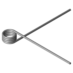 Obrázek produktu - Zkrutné pružiny T-18657L