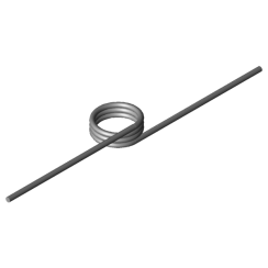 Obrázek produktu - Zkrutné pružiny T-19834L
