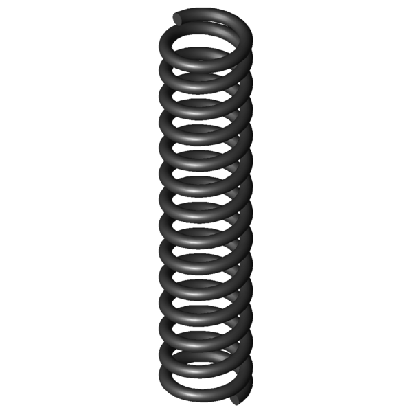 CAD image Compression springs D-011P