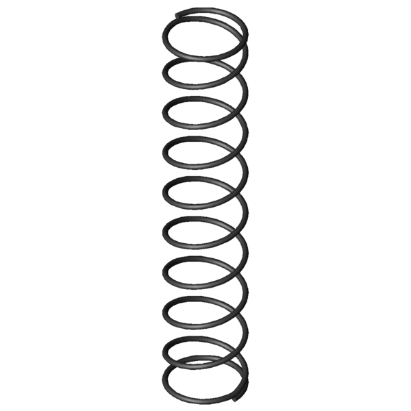 Imagen CAD Muelles de compresión D-042J-03