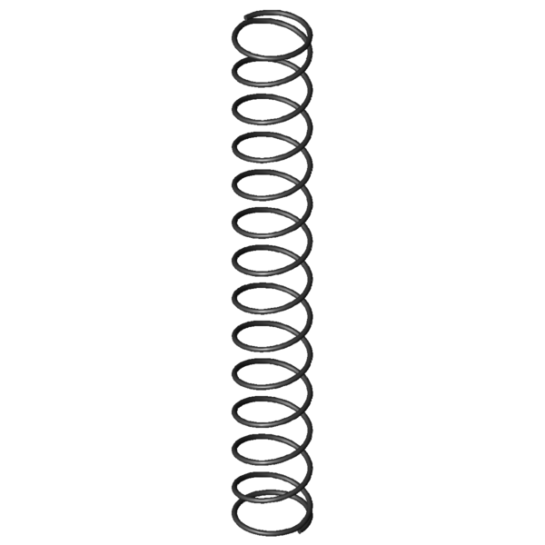 Imagen CAD Muelles de compresión D-042J-04