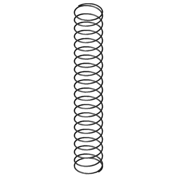 Imagen CAD Muelles de compresión D-063H-14