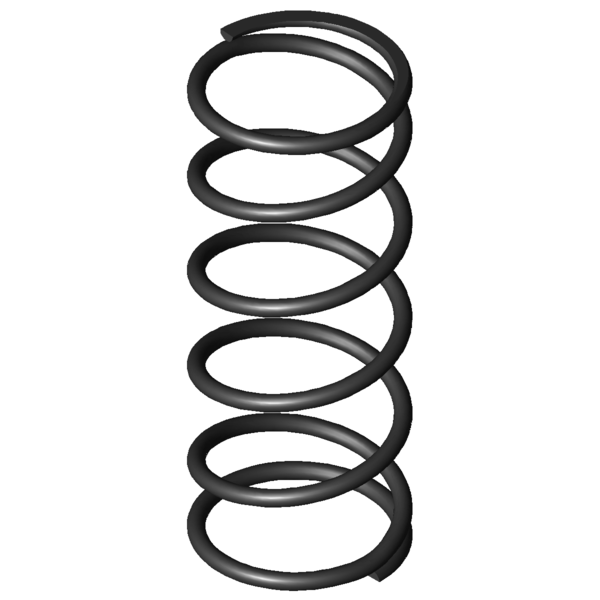 Imagen CAD Muelles de compresión D-068A-12