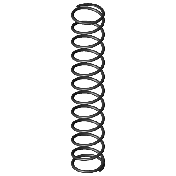 Imagen CAD Muelles de compresión D-068A-16