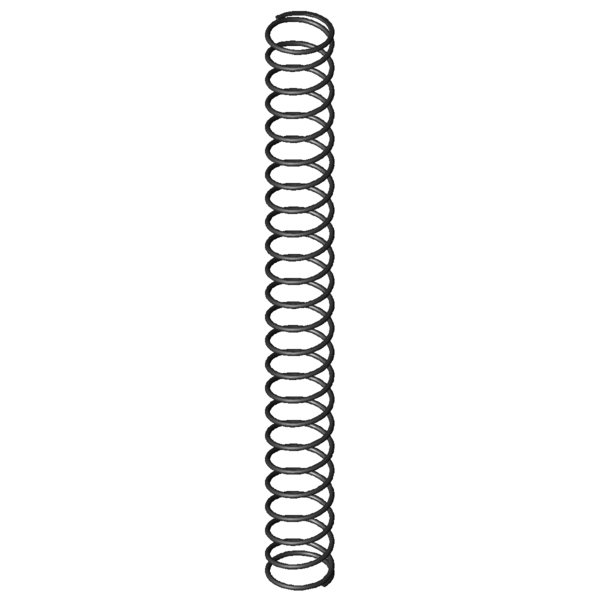 Imagen CAD Muelles de compresión D-068A