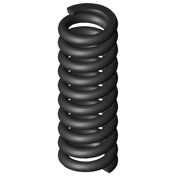 Imagen CAD Muelles de compresión D-090AD