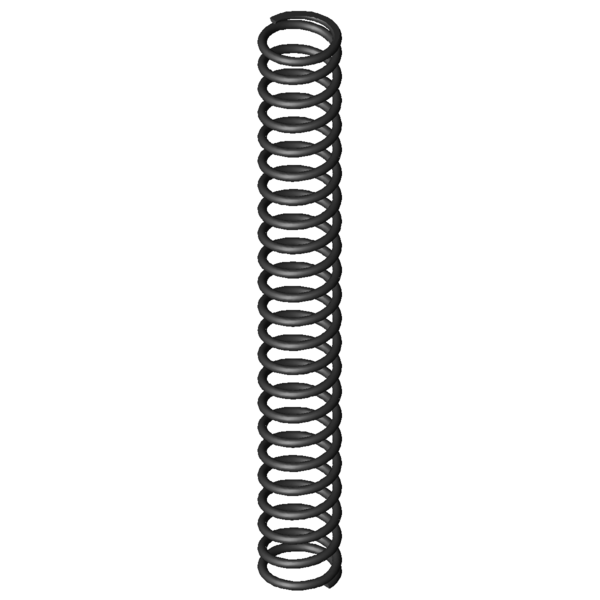 CAD image Compression springs D-090M-02