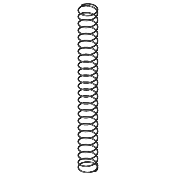 Imagen CAD Muelles de compresión D-095A