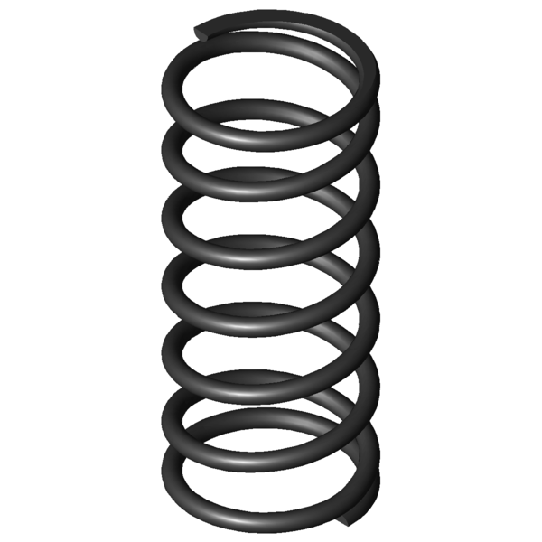 CAD image Compression springs D-127C