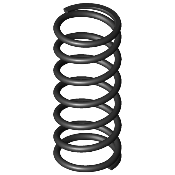 CAD image Compression springs D-127E-02