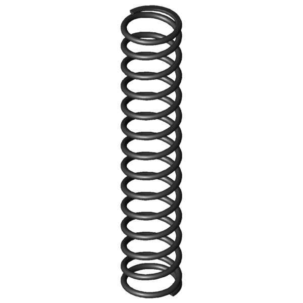 CAD image Compression springs D-127E-05