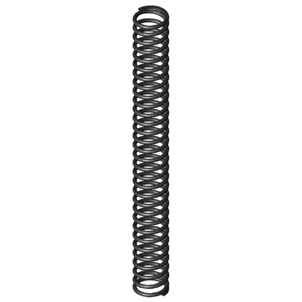 CAD image Compression springs D-132A-01
