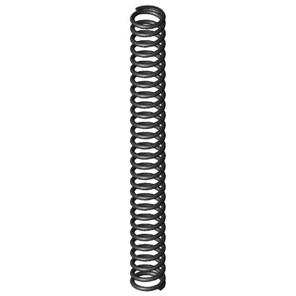 CAD image Compression springs D-132E