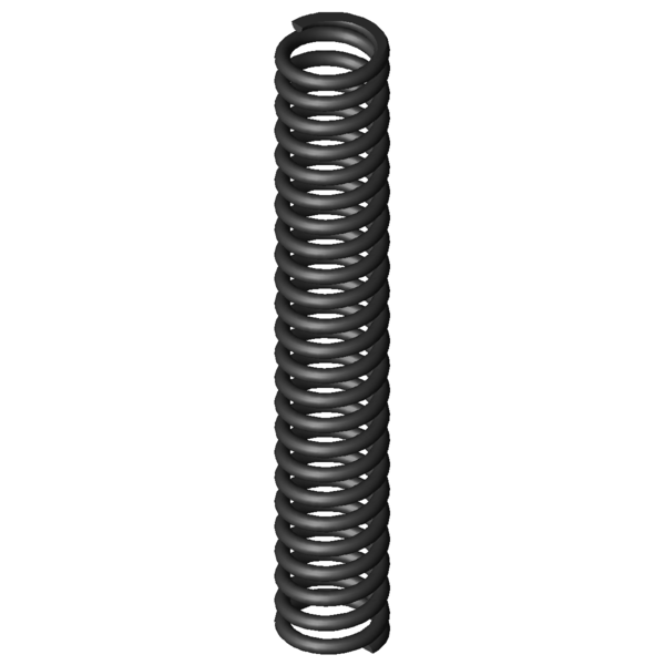 CAD image Compression springs D-137A