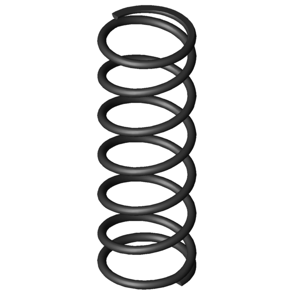 Imagen CAD Muelles de compresión D-152A