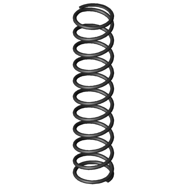Imagen CAD Muelles de compresión D-153A