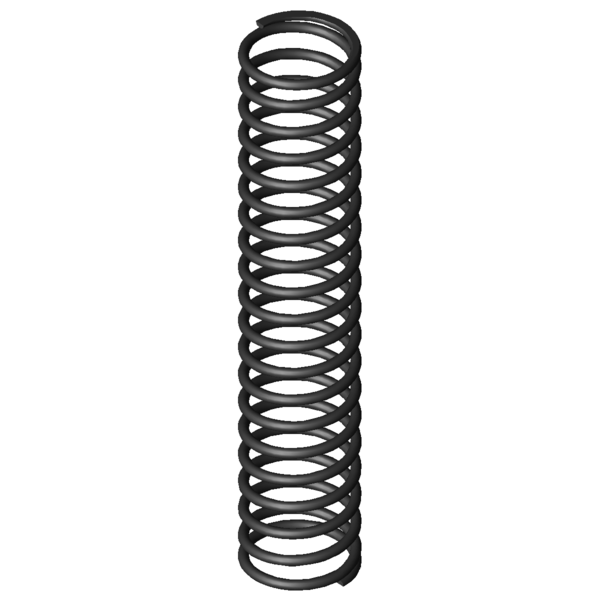 Imagen CAD Muelles de compresión D-154A