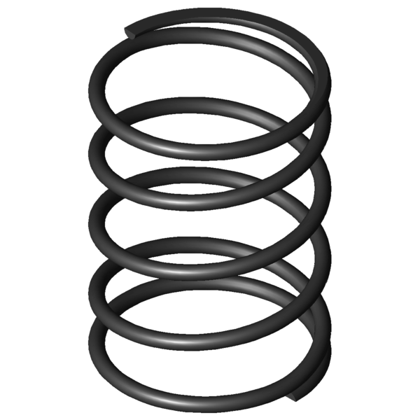 CAD image Compression springs D-179J-11