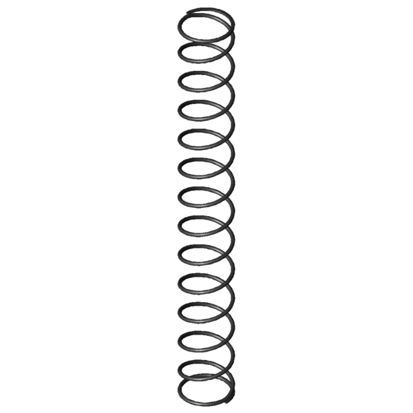 CAD image Compression springs D-179J-14