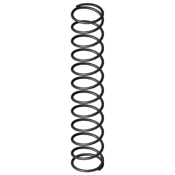 Immagine CAD Molle a compressione D-207J-73
