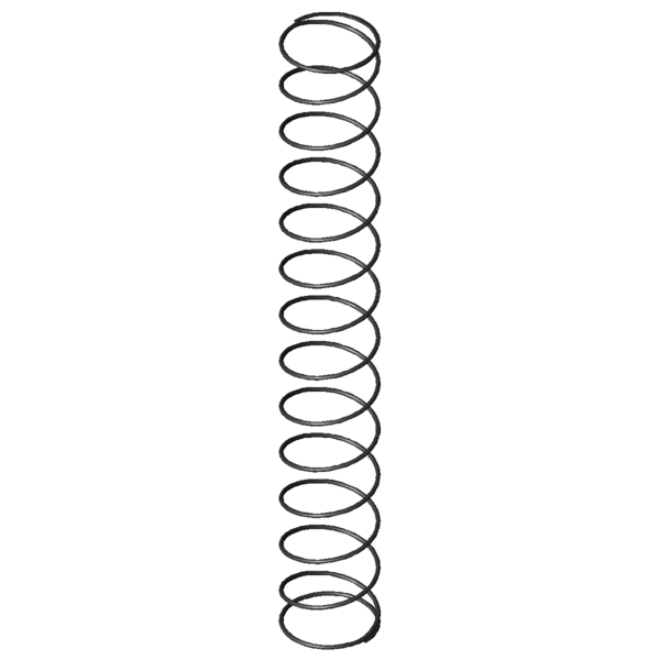 Immagine CAD Molle a compressione D-207JJ