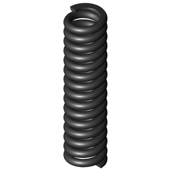 CAD obrázek Tlacné pružiny D-414AD