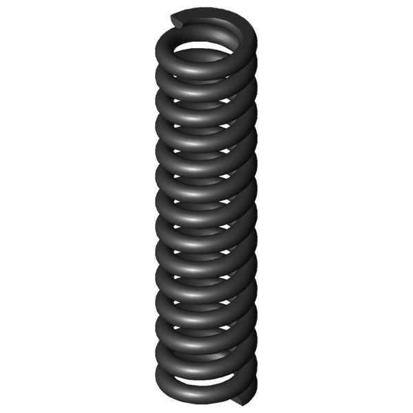 CAD obrázek Tlacné pružiny D-506