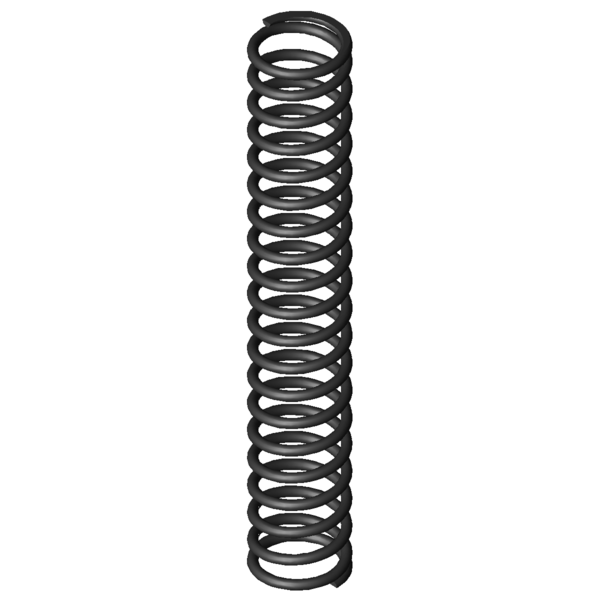 CAD-Bild Druckfedern D-536
