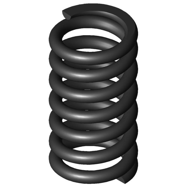 CAD-Bild Druckfedern D-540