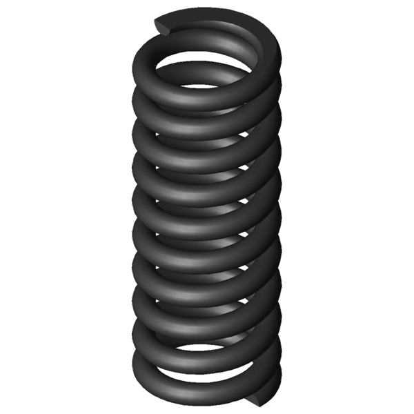 CAD obrázek Tlacné pružiny D-552