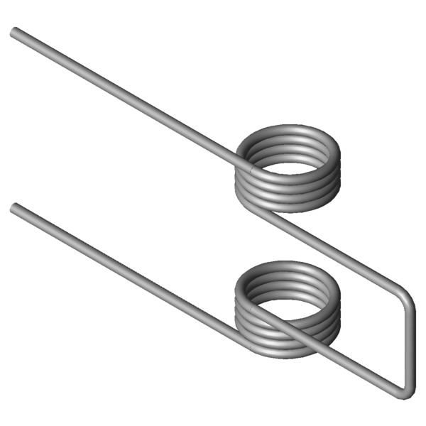 CAD-Bild Doppelschenkelfedern DSF-100
