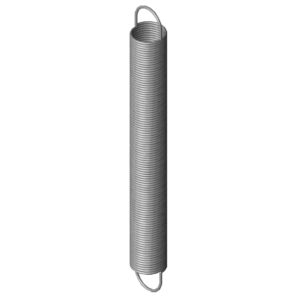 CAD obrázek Tažné pružiny RZ-003AI