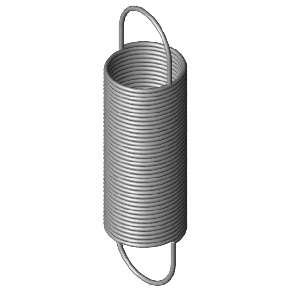 Obraz CAD Sprezyny rozciagane RZ-006EI