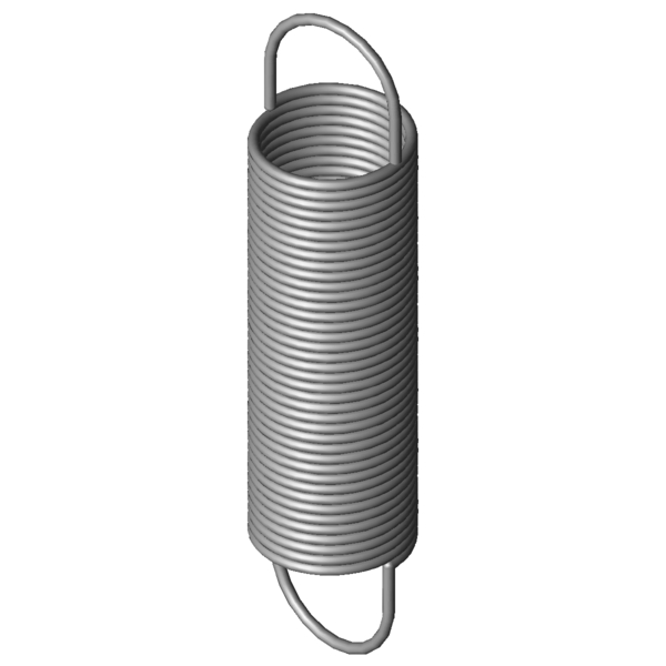 CAD image Extension Springs RZ-009I